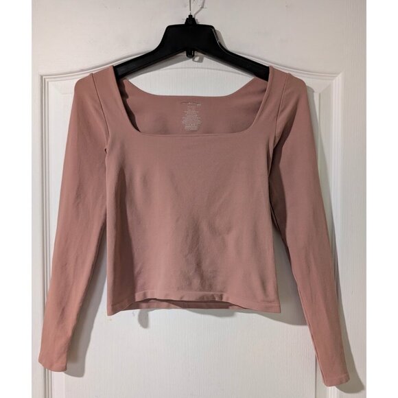 NEW Free People | Clean Lines Long Sleeve In Withered Rose - Picture 3 of 9